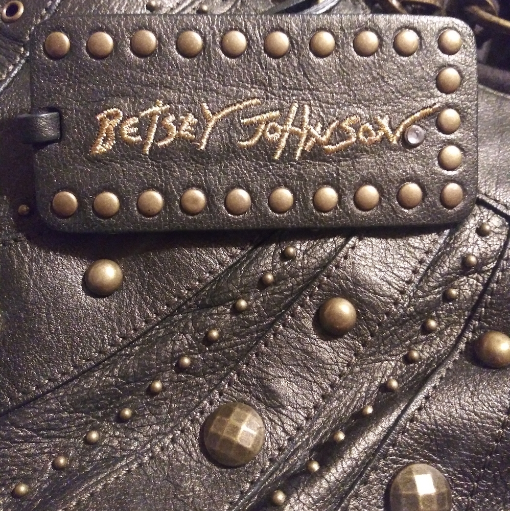Betsy Johnson Large Studded Purse